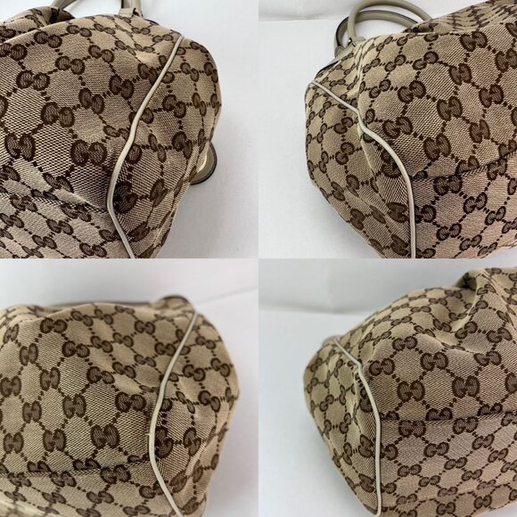 Gucci Sukey Guccissima GG Canvas Medium Hobo Shoulder Bag - Picture 7 of 12